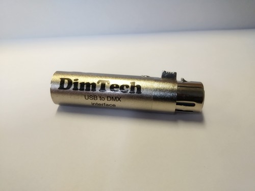 DimTech USB to DMX Stage Lighting USB-DMX DMX512 Dimmer open Enttec Controller - Picture 4 of 7
