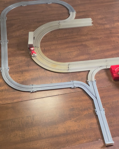 US1 Trucking adventure turnout track change direction 9 piece single lane set - Video 1 of 1