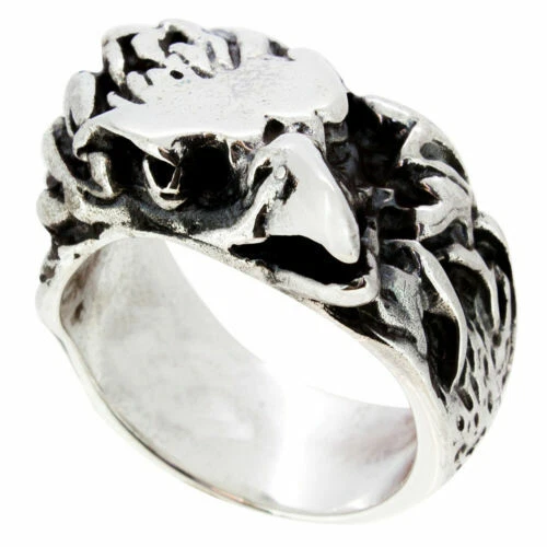 Without Stone Sterling Silver Rings for Men