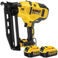 DeWalt DCN660N 18V XR Brushless 16Ga Fix Nailer with 2 x 4.0Ah DCB182 Batteries