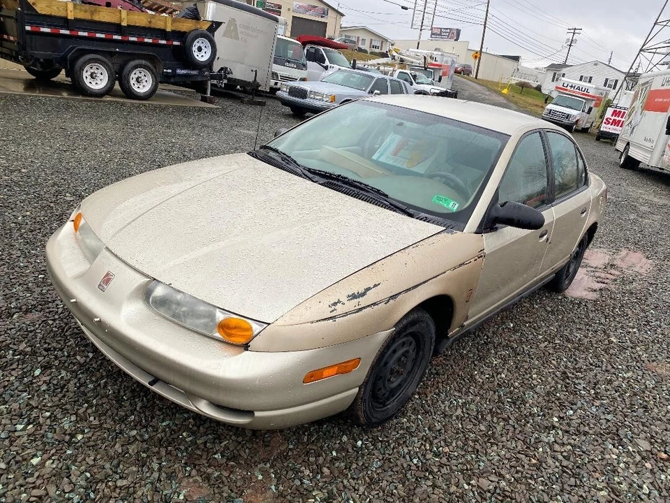 96-02 SATURN SL2 INSIDE DOOR HANDLE RIGHT SIDE GENUINE OEM FACTORY PART SEDAN - Image 4 of 4