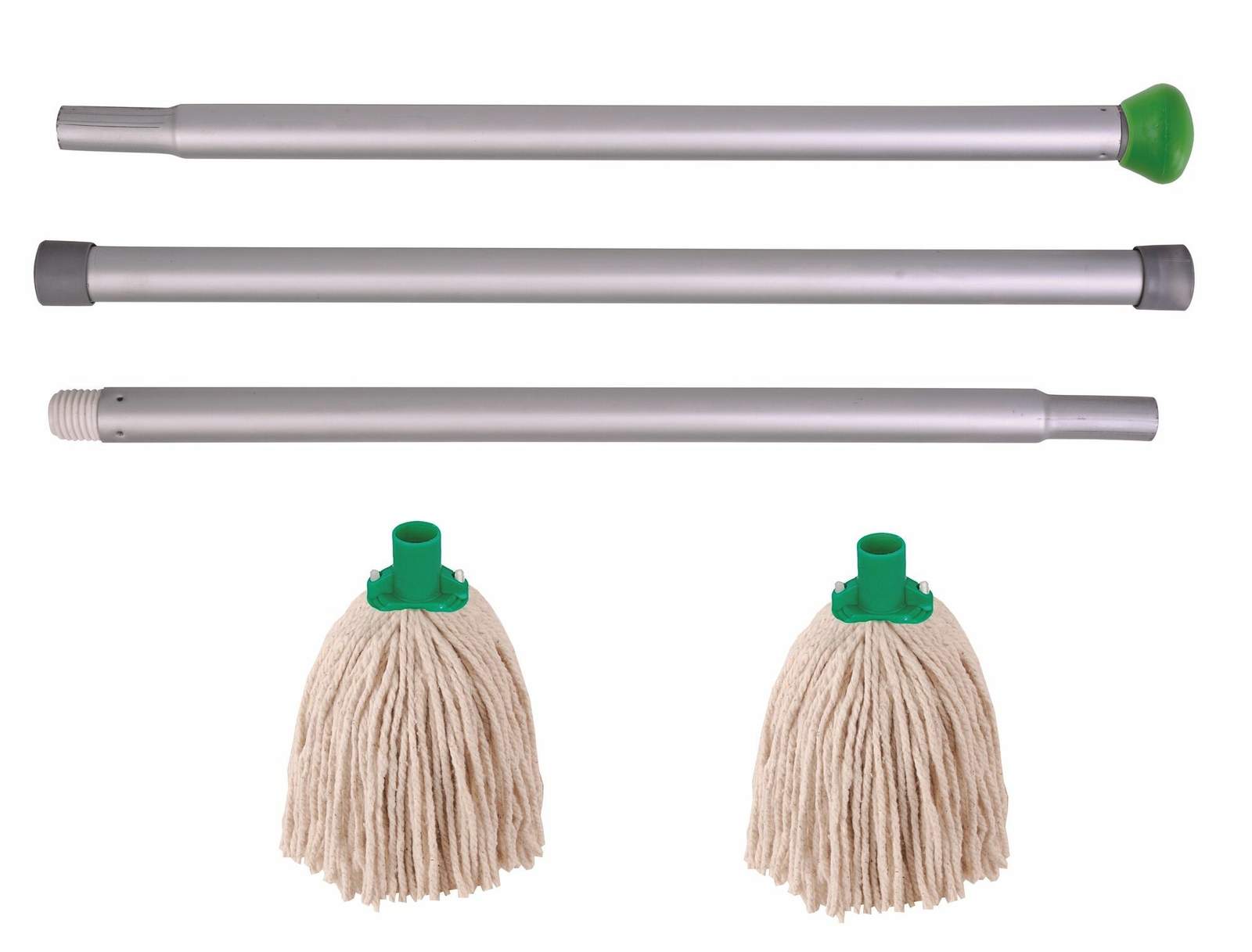 Abbey Professional Mop and Bucket Kit with two mop heads, Green eBay