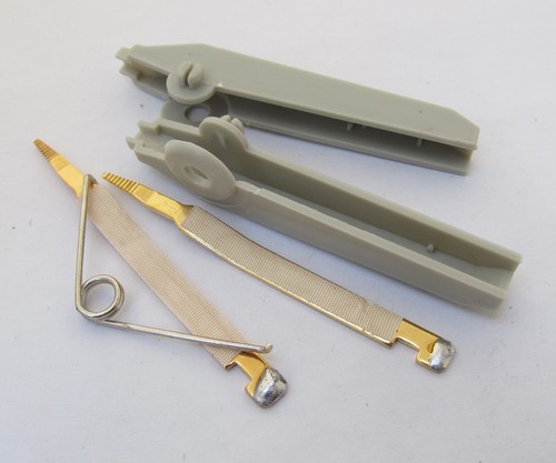 3 Colors High Quality Alligator Kelvin Test Gold Plated Clip 1-100pcs Lot Qty - Picture 2 of 19