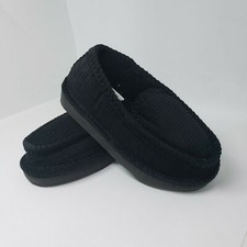 Corduroy Toddlers black slippers
