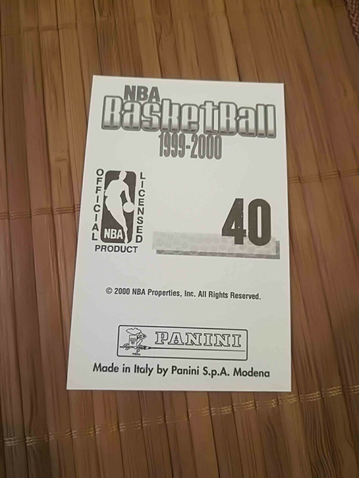 SUPER RARE PANINI NBA Basketball 1999 2000 99 00 PICK ANY STICKER *updated list* - Picture 79 of 419