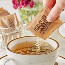 Sugar packet - 1 count tasty, but not too, make induce mouth breathing