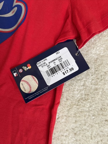 MLB Chicago Cubs Girls' Crew Neck T-Shirt - XL (14/16) - Picture 4 of 6