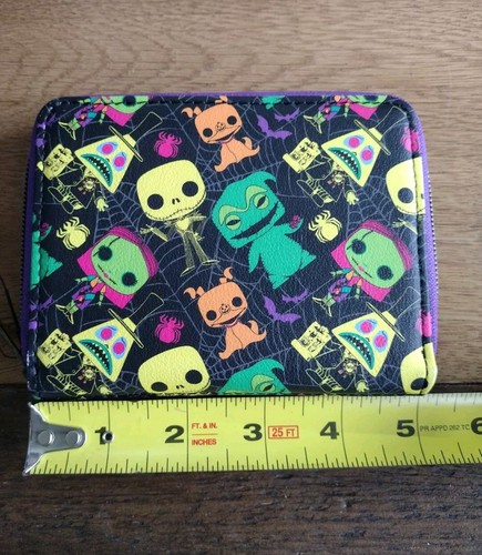 Pesadilla antes de Navidad - Neón POP! Cartera de LOUNGEFLY Funko - Imagen 7 de 8