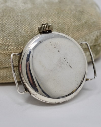 Longines for Tiffany & Co. 1917 WWI Officers Trench Armbanduhr Sterlingsilber - Bild 8 von 14