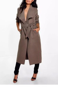 long waterfall coat