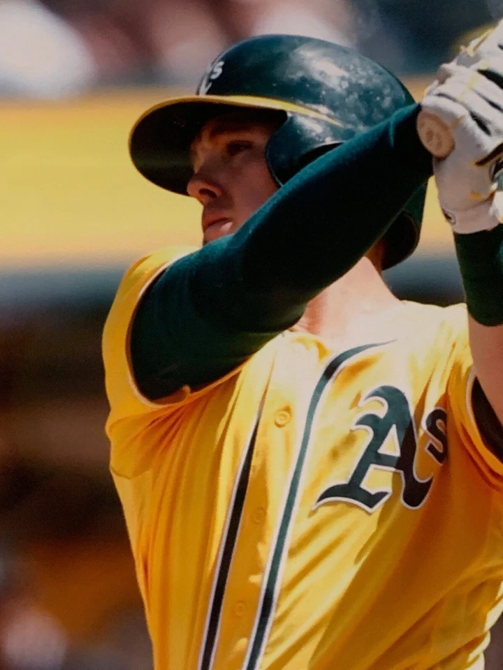 Ryon Healy Signed Oakland Athletics 8x10 Photo JSA - Image 3 of 4