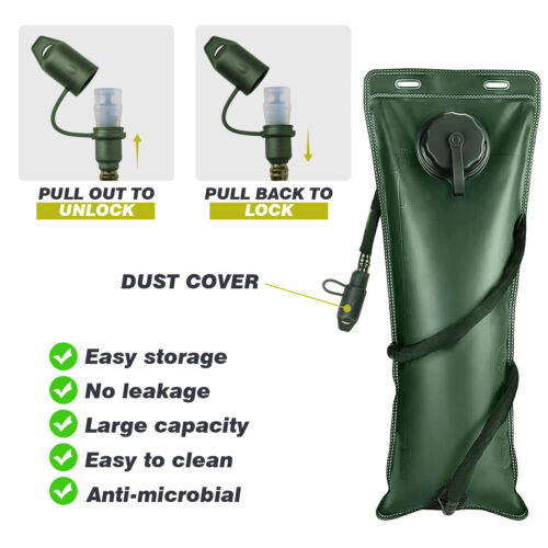 Water Bladder Bag Hydration Backpack Pack Cycling Hiking Camping Outdoor Running - Picture 40 of 57