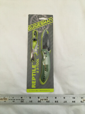 (1) NEW Guidesman Reptile Folding Knife with 8-in-1 Multi-Tool
