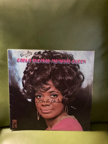 Carla Thomas - Memphis Queen LP Vinyl  Stax Records Promo VG+ Writing on Cover