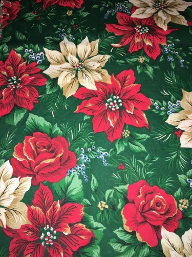 Half Yard Schnitte 6 Stück Stoff Weihnachtsdrucke Sorte 100 % Baumwolle A Neu aus altem Lagerbestand - Bild 9 von 12