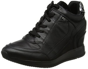Geox D Nydame A Scarpe da Ginnastica Alte Donna Schwarz BLACKC9997 t3b Geox D Nydame A Scarpe da Ginnastica Alte Donna Schwarz BLACKC9997 t3b