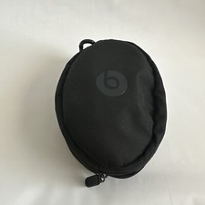 Beats Headphones Carrying Case Charger Zippered Inner Pouch Black Clip Ring