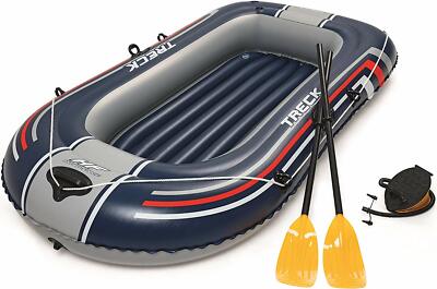 bestway hydro treck force raft inflatable dinghy boat x1 sail pump foot water fun