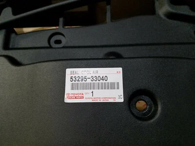NEW GENUINE TOYOTA CAMRY RADIATOR SUPPORT COOL AIR INTAKE SHIELD 53295-06010 - Bild 1 von 3