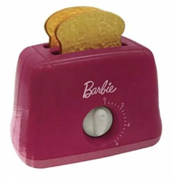 Barbie Kitchen Playset Toaster Blender Mixer Ages 3 Batteries Included