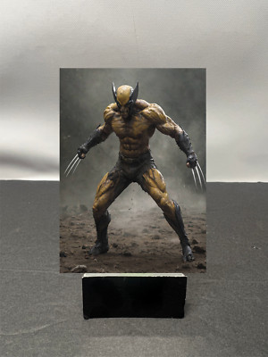 Wolverine Marvel Comics Custom Art Trading Card Thick C987