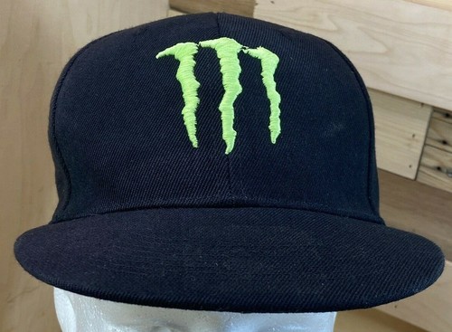 Monster Energy Black Neon Green Fitted 
