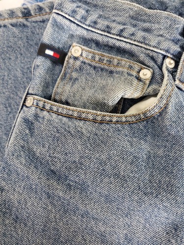 Women's Vintage Tommy Hilfiger Blue Jeans High Waist Mom Jeans / Pants Sz 30/31 - Picture 6 of 12