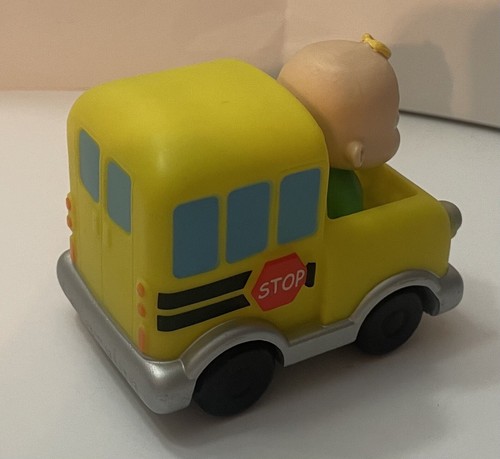 Cocomelon Yellow School Bus Truck Car Kids Baby Toddler Toy w/ Mini JJ Boy - Picture 2 of 4
