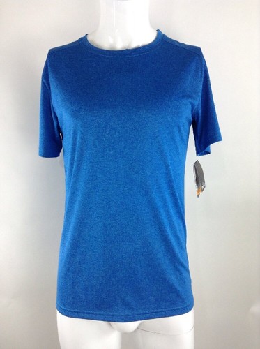 Spalding Performance Mens Short Sleeve Tee Shirt Blue Small Retails $25.00 - 第 1/10 張圖片