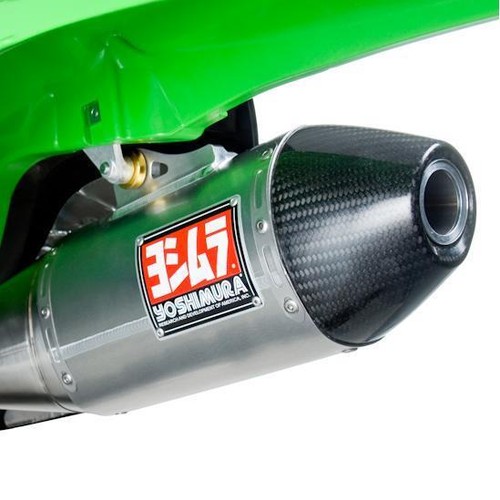 NEU ORIGINAL YOSHIMURA RS4 AUSPUFF NAMENSSCHILD NIETE AUF ABZEICHEN SUZUKI
