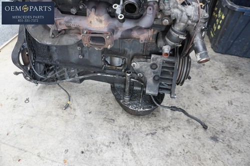 3.0L DIESEL ENGINE MOTOR BLOCK ASSEMBLY MERCEDES W126 300SD OEM - Picture 5 of 10