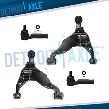 Front Lower Control Arms Ball Joints Outer Tie Rod for 2016 - 2021 Toyota Tacoma