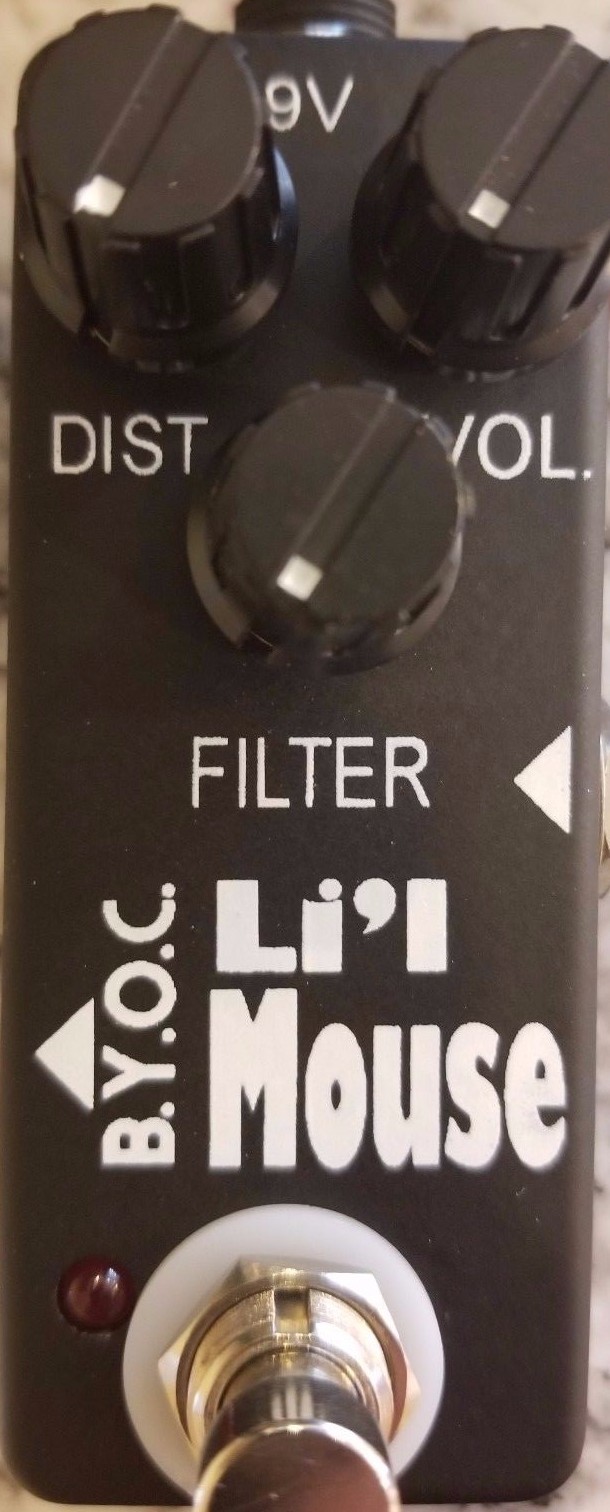 BYOC Lil Mouse Distortion Pedal Nuevo montado BYOC BYOC BYOC Lil Mouse Distortion Pedal Nuevo montado 5e2bc7