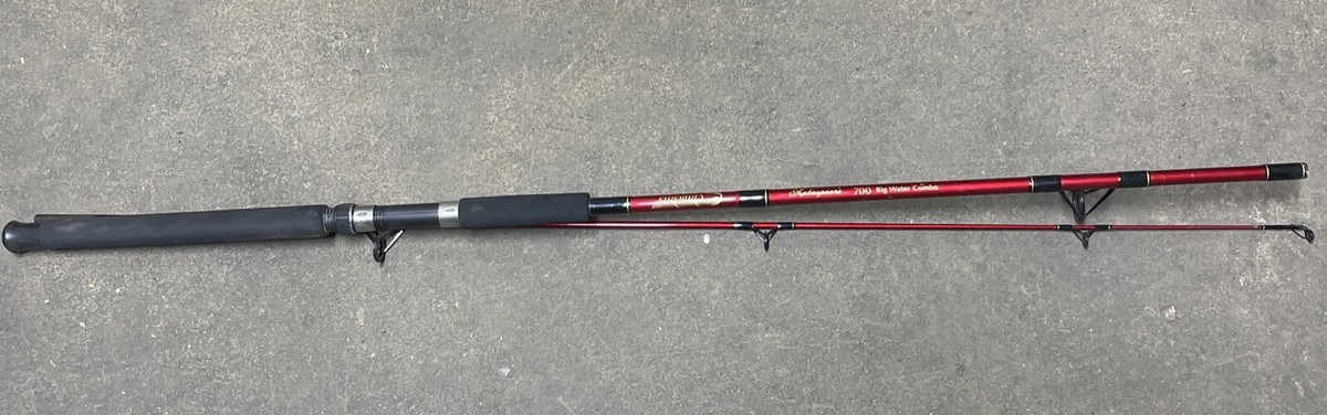 Shakespeare Firebird 700 Big Fire Combo Fishing Pole BWS 7'-6” 10
