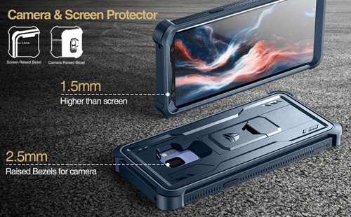 Funda Dexnor Cuerpo Completo Antigolpes para Samsung Galaxy S9 Soporte Incorporado - Imagen 39 de 52