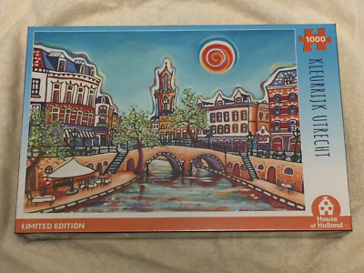 Eveline Bouwkamp, Kleurrijk Utrecht; Colorful Utrecht; Jigsaw Puzzle