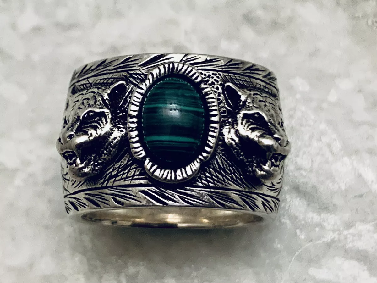 Anello gucci top testa di tigre