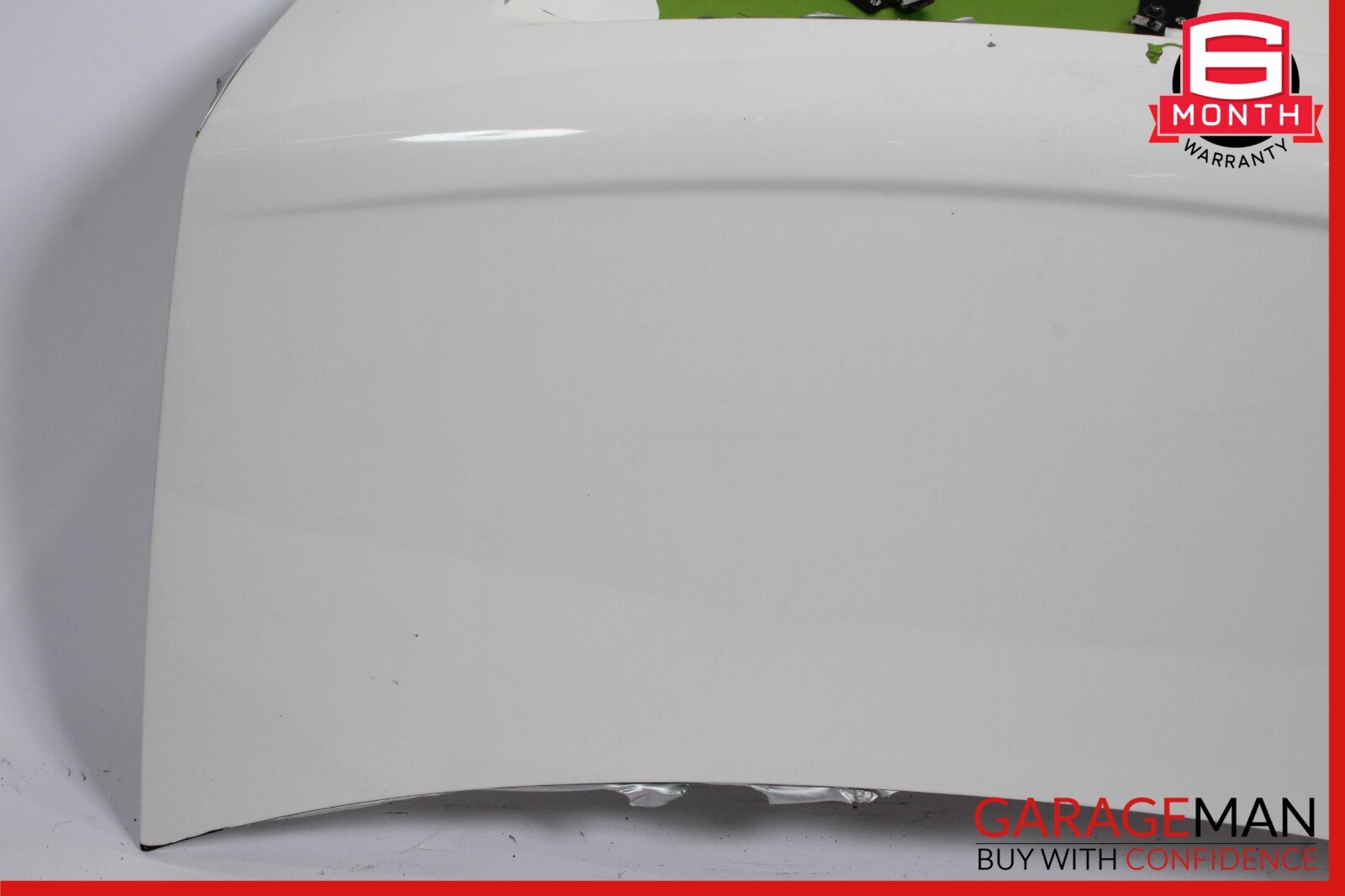 03-13 Maserati Quattroporte M139 Rear Trunk Lid Deck Shell Panel White OEM