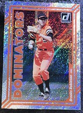🤩 Brooks Robinson 2023 Donruss Dominators # D9 Rapture Parallel Baltimore