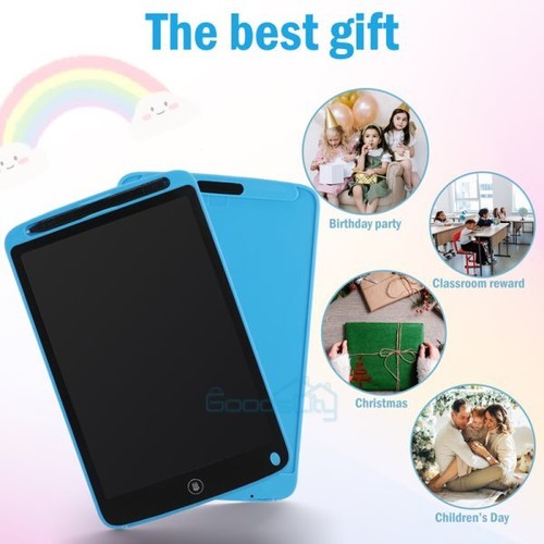 13.5/12" Portable LCD Writing Tablet Drawing Board Erasable Notepad Pad for Kids - Afbeelding 70 van 109