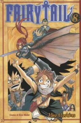 Fairy Tail, Vol. 8 - Paperback By Hiro Mashima - GOOD