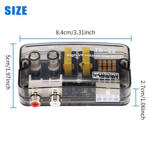 Car Stereo Audio To RCA Output Speaker High To Low Level Output Converter - Picture 4 of 11