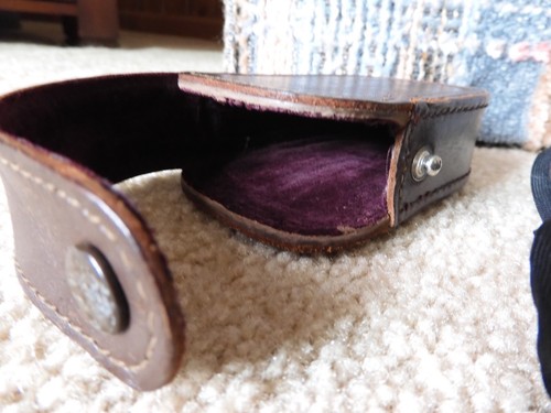 WESTON MASTER II CAMERA EXPOSURE METER MODEL #735 WITH LEATHER CASE - Picture 3 of 6