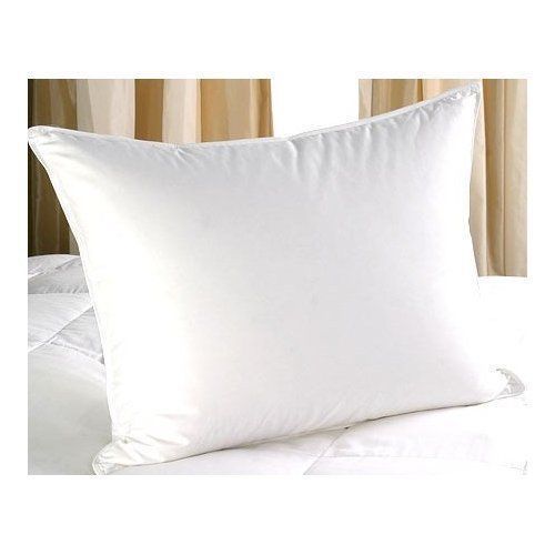 Medium Firm Down Pillow 500 ThreadCount 100% Cotton Neck Support Pillow (Single)