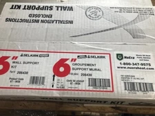 Selkirk PN 206430 6T-WSK 6T Wall Support Kit Chimney Pipe 6 Inch,  Free Shipping