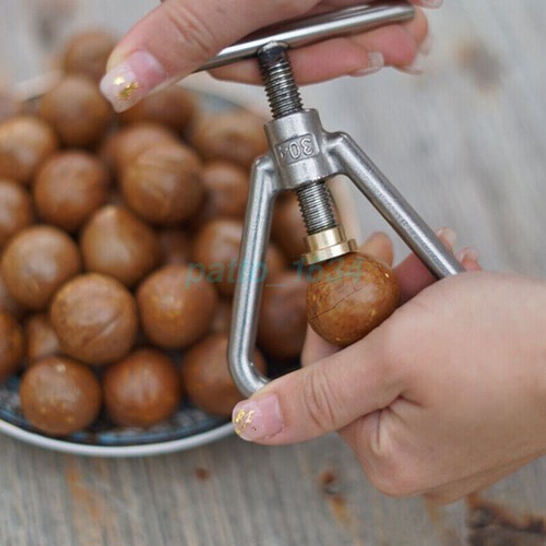 Manual Nut Opener Nut Cracker Machine Nut Sheller Tool Macadamia Opening OZ - Picture 9 of 11