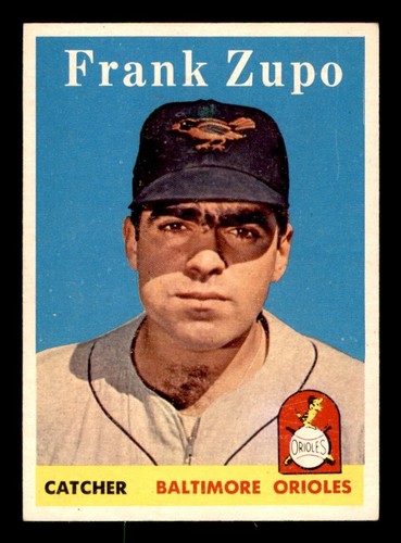 1958 Topps Baseball #229 Frank Zupo NM *e1