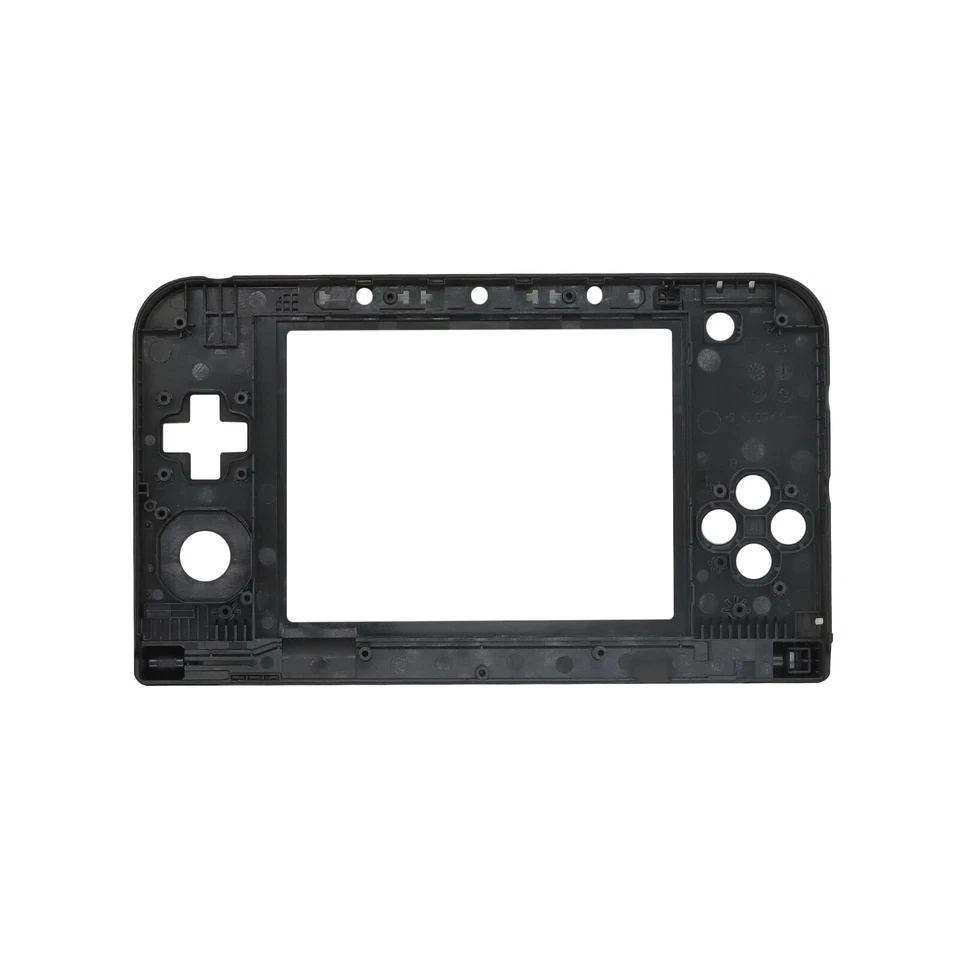Nintendo 3DS XL Replacement Hinge Black Bottom Middle Shell Housing with lock - Image 3 of 3