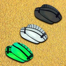 3Pairs Lenses Replacement for-Arnette Stance AN4020 Polarized-Black Silver Green