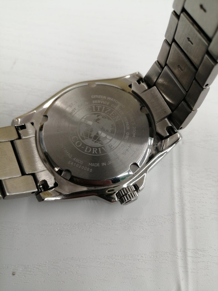 時計 CITIZEN ECO-DRIVE DIVERS E168-S081483 CITIZEN E168-S081483 Eco-Drive 489584 | eBay